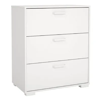Sofia Chest 3 Drawers White