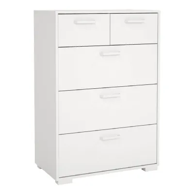Sofia Chest 3 + 2 Drawers White