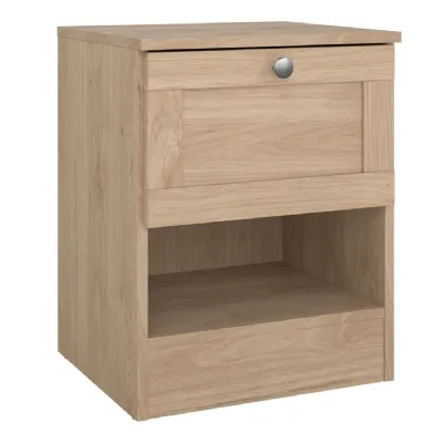 Brande Nightstand with1 Frame Drawer in Jackson Hickory