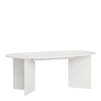 Family Dining table 100x200cm in White