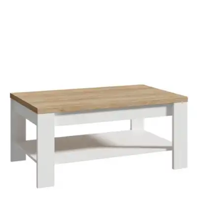 Bohol Coffee Table in Riviera Oak White