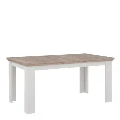 Illopa Extending Dining Table 160207cm in Oak Nelson Snowy Oak