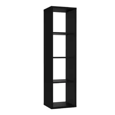 Mauro 3 Shelves Storage Unit in Matt Black