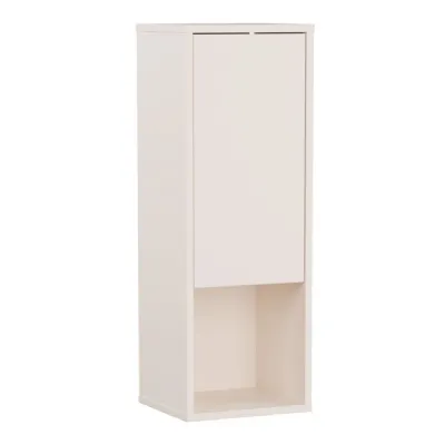 Alice Springs Narrow Cupboard with 1 Door PushtoOpen in Sand