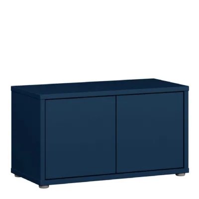 Alice Springs Bench with 2 Doors PushtoOpen in Night Blue