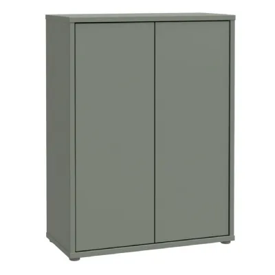 Alice Springs Shoe Cabinet with 2 Doors PushtoOpen in Sage Green