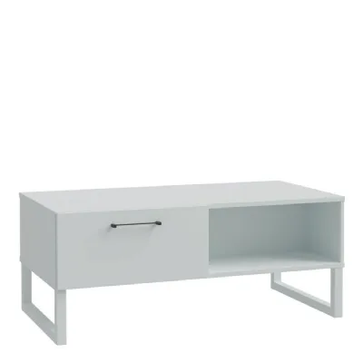 Sali 1 Drawer Coffee Table in Light Grey