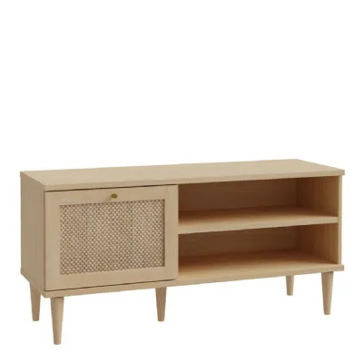 Calasetta 1 Door TV Unit in Rattan