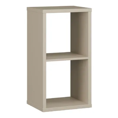Mauro 1 Shelf Storage Unit in Taupe