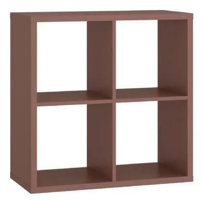 Mauro 2x2 Storage Unit in Terracotta