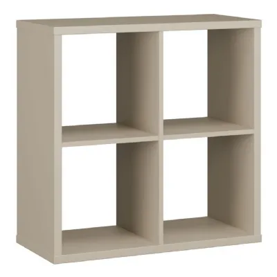 Mauro 2x2 Storage Unit in Taupe