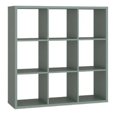 Mauro 3x3 Storage Unit in Sage Green