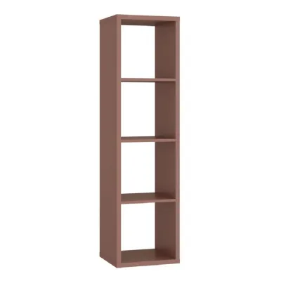 Mauro 3 Shelves Storage Unit in Terracotta