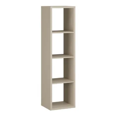 Mauro 3 Shelves Storage Unit in Taupe