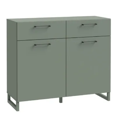Sali 2 Door 2 Drawer Chest in Sage Green