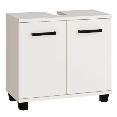 Veris Under Sink Vanity Unit with 2 Doors in Sand