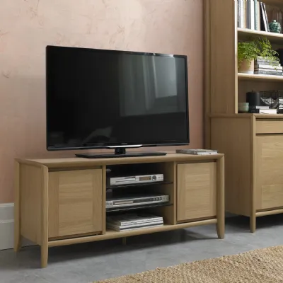 Light Oak Large TV Cabinet