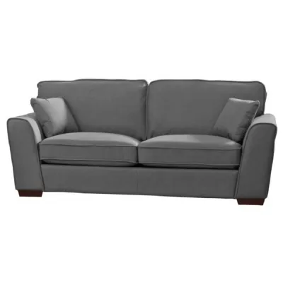Herringbone Patterned Fabric 3 Seat Sofas