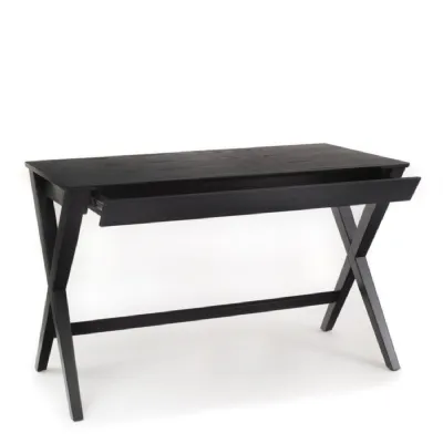 Writex Desk with 1 Drawer in Black