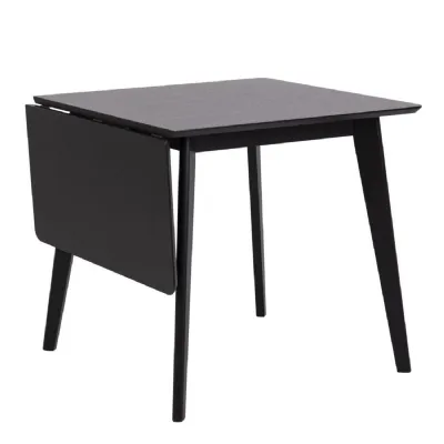 Roxby Extending Dining Table 80120cm in Black