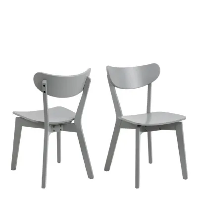Roxby Dining Chair in Grey (Set of 2)