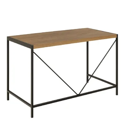 Bahamas Office Desk and Black and Oak