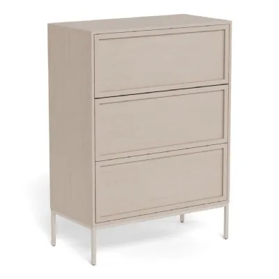 Palmdale 3 Drawer Chest in Grey