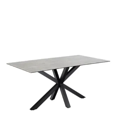 Heaven Dining Table in Ceramic Grey 160x75.5cm