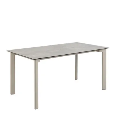 Palermo Ceramic Dining Table in Grey