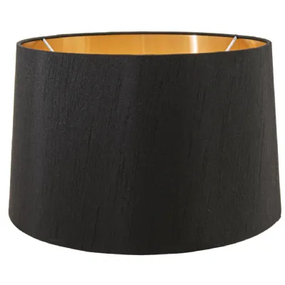 Black Shade With Gold Lining 40cm