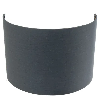 Charcoal Wall Shade With Gold Lining