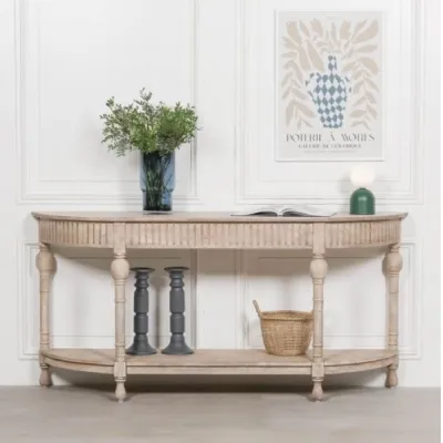 Wooden French Console