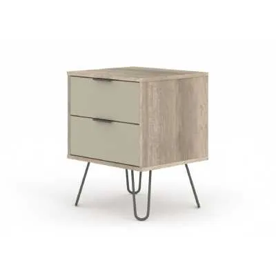 2 Drawer Bedside Cabinet