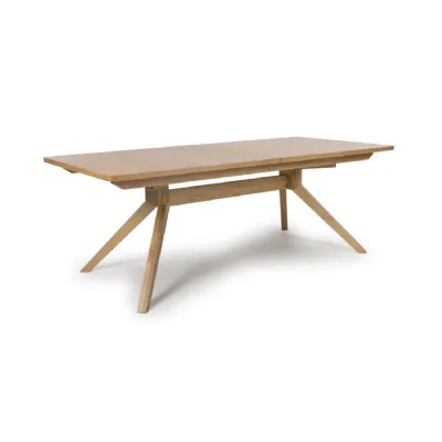 Natural Oak Large Extending Dining Table 160 to 200cm