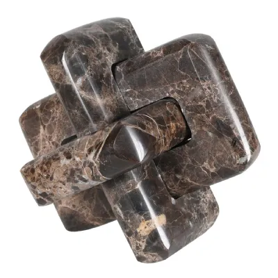Coffee Marble Paperweight