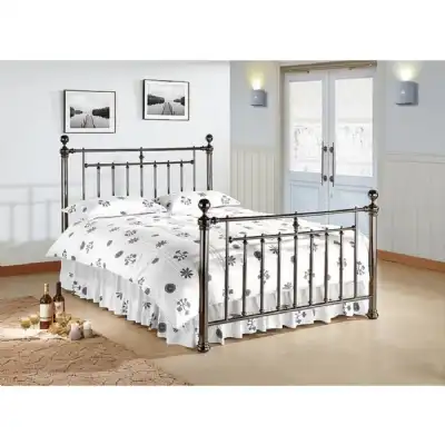 Alex Rose Gold, Chrome or Black Metal Beds