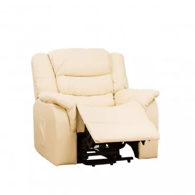 Contract Bonded Leather Recliner Armchairs
