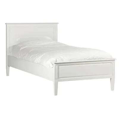 White 3ft. Bed
