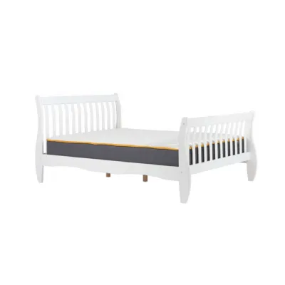 135cm Belford Bed White