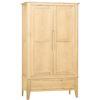 DOUBLE WARDROBE WITH DRAWER