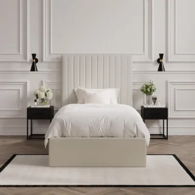 Berlin Milk Tall Single Bed