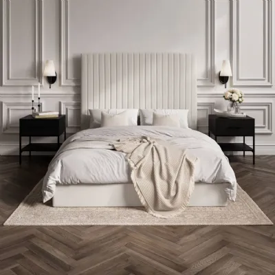 Berlin Milk Tall King Bed