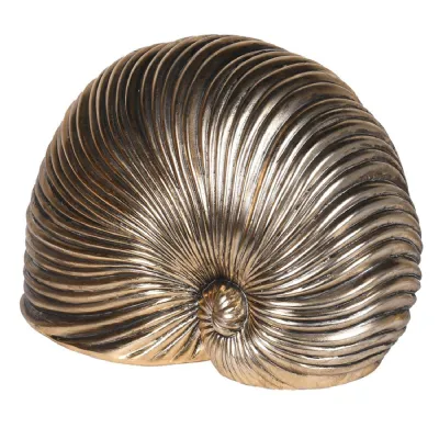 Gold Sea Snail Decoration