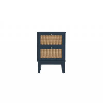 Bordeaux Blue Bedside Cabinet