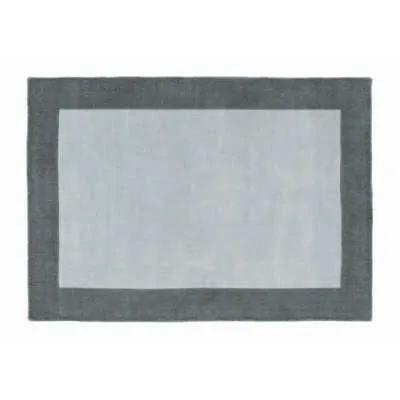 Origins Borders Grey Hand Tufted Rug 160x230cm