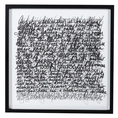Illegible Scribbles Picture