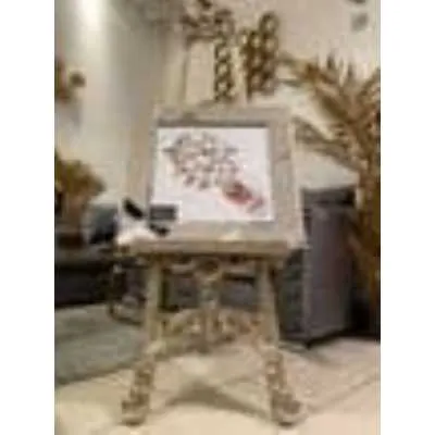 Butterfly Grafitti Tomato Soup Wall Art Mirror Frame