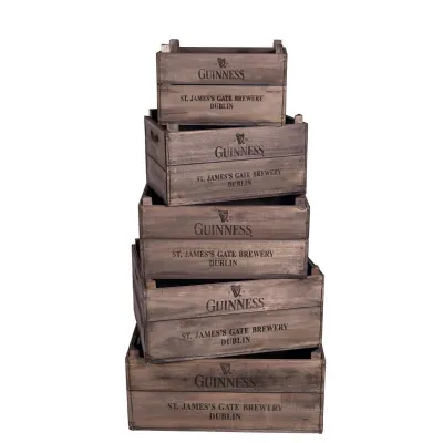 Set of 5 Apple Boxes