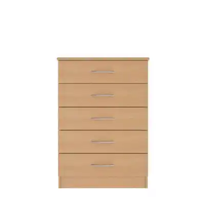 Bamber Contract 5 Drawer Wide Chest