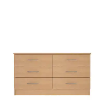 Bamber Contract 6 Drawer Wide Chest